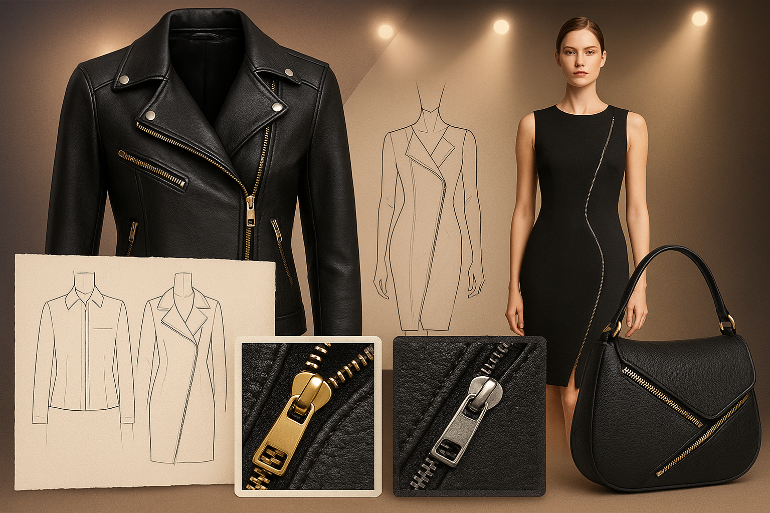 How Asymmetrical Zippers Became a Trend